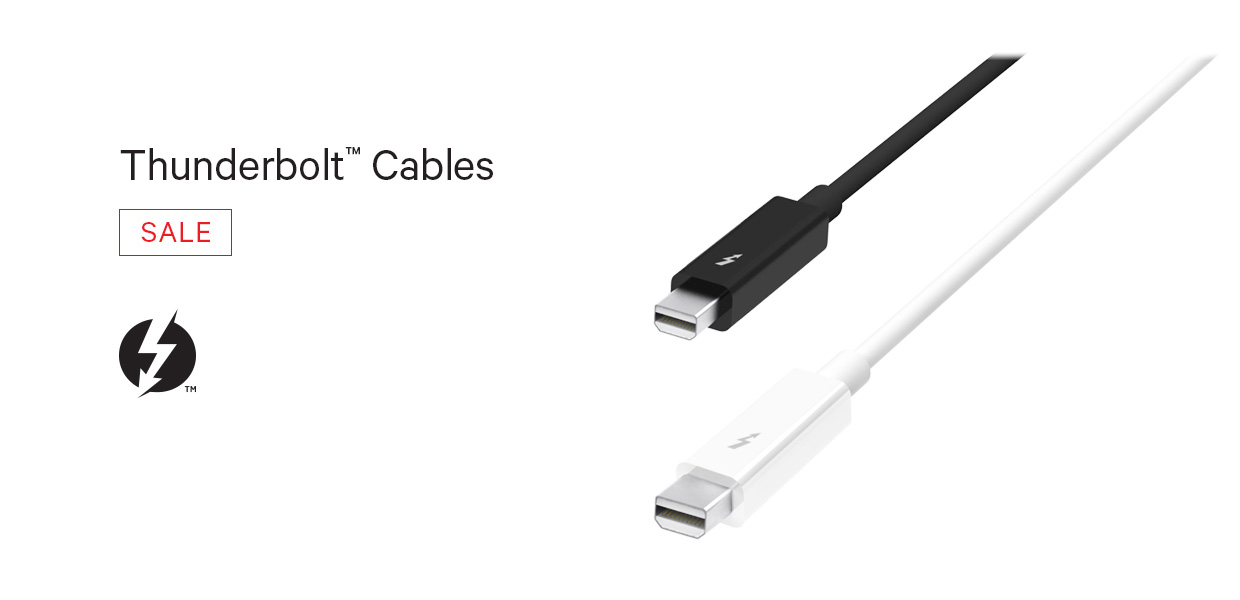 Thunderbolt™ Cable Top Performance 0.5m 1.5ft