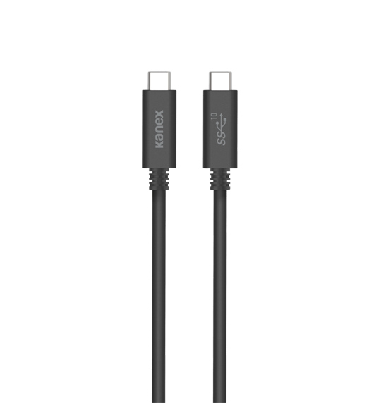 Kanex USB-C Certified Charge and Sync Cable 3 -Black