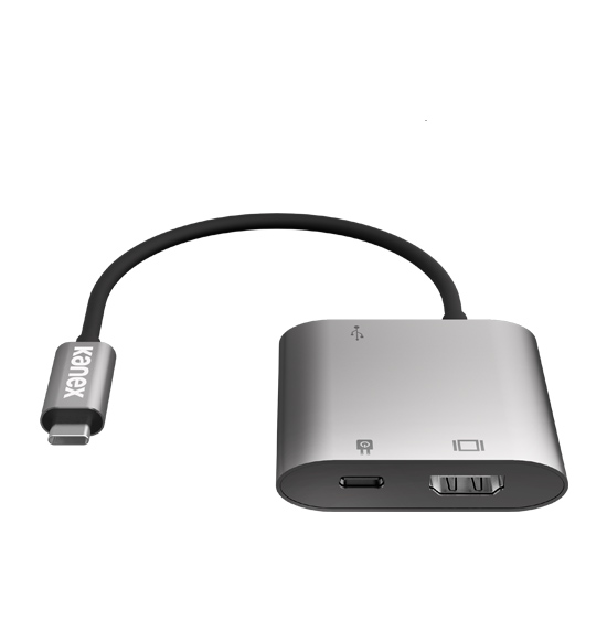  USB C Hub Adapter for iPad Pro 2021 2020 2018 11 12.9 / iPad  Air 4 10.9 iPad mini6 Dockteck 4 in 1 iPad Pro USB-C Hub with 100W Power  Delivery