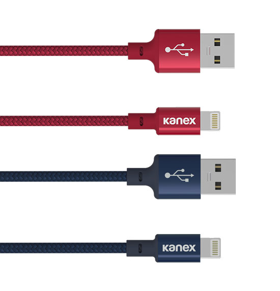 Premium DuraBraid USB-C to Lightining Cable 2m Gold