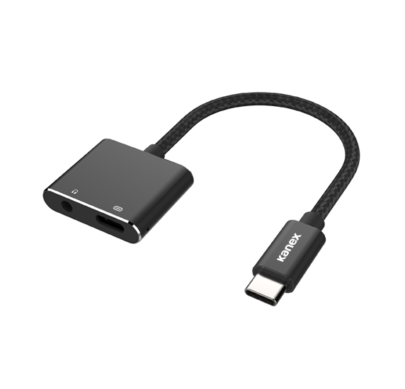 sortie tåge Tilsvarende Kanex DuraBraid USB-C to 3.5mm Headphone Jack Adapter & Charging
