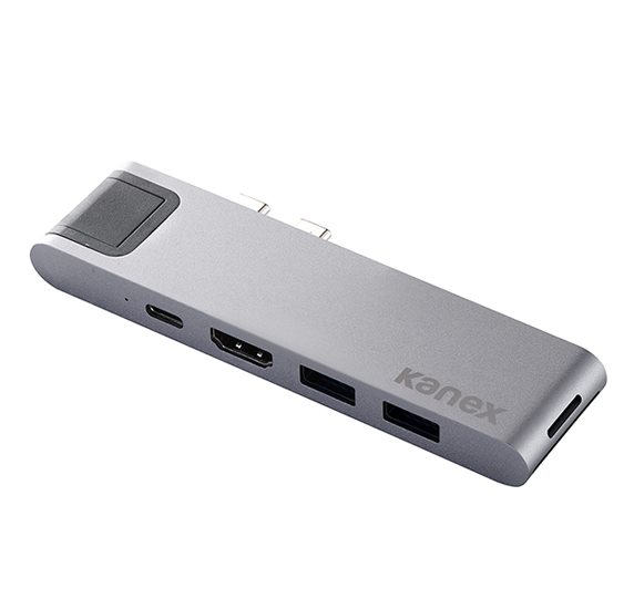 iAdapt 7-in-1 Multiport USB-C Hub + Ethernet