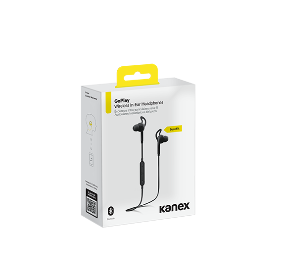 Kanex GoPlay Wireless in-Ear Headphones - White