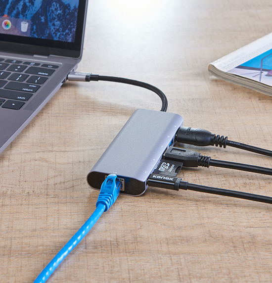 iAdapt 6-in-1 Multiport USB-C Adapter + HDMI