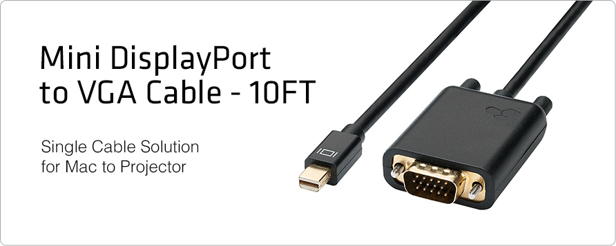 Kanex iadapt mini displayport thunderbolt vga single cable
