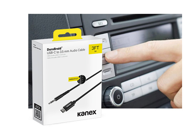 Connect it to your headphones, speakers at home or car stereo