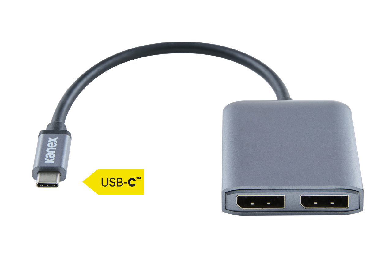 USB-C to Dual DisplayPort™ Adapter